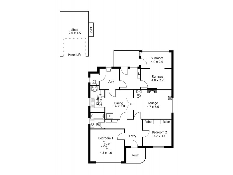 6 Cecelia Street, North Brighton SA 5048 Floorplan