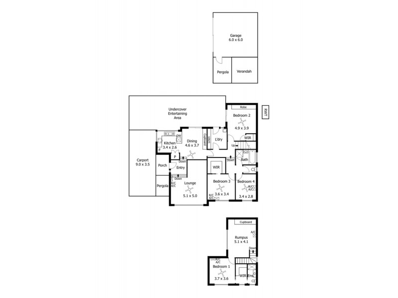 40 Oakridge Road, Aberfoyle Park SA 5159 Floorplan