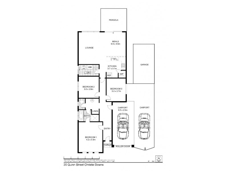 20 Quinn Street, Christie Downs SA 5164 Floorplan