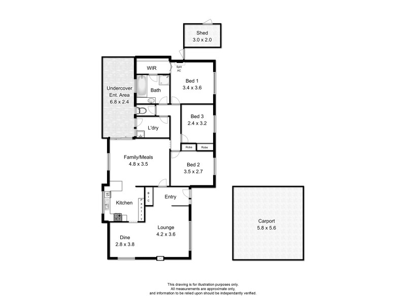 52 French Crescent, Trott Park SA 5158 Floorplan
