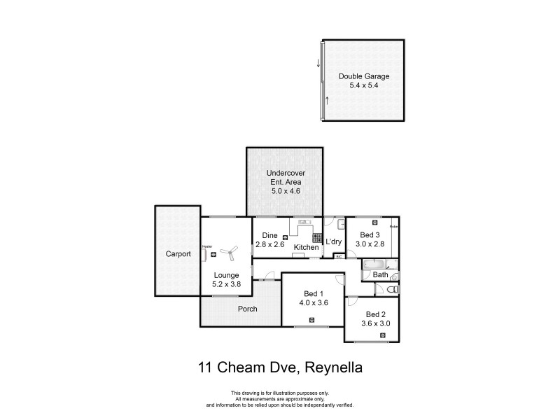 Reynella SA 5161 Floorplan