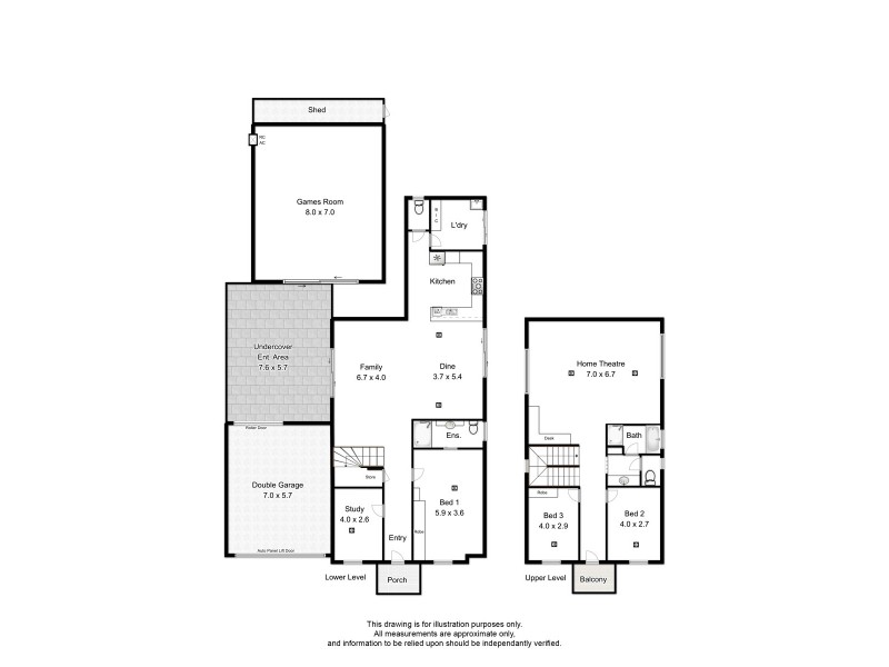 44A John Street, Flinders Park SA 5025 Floorplan