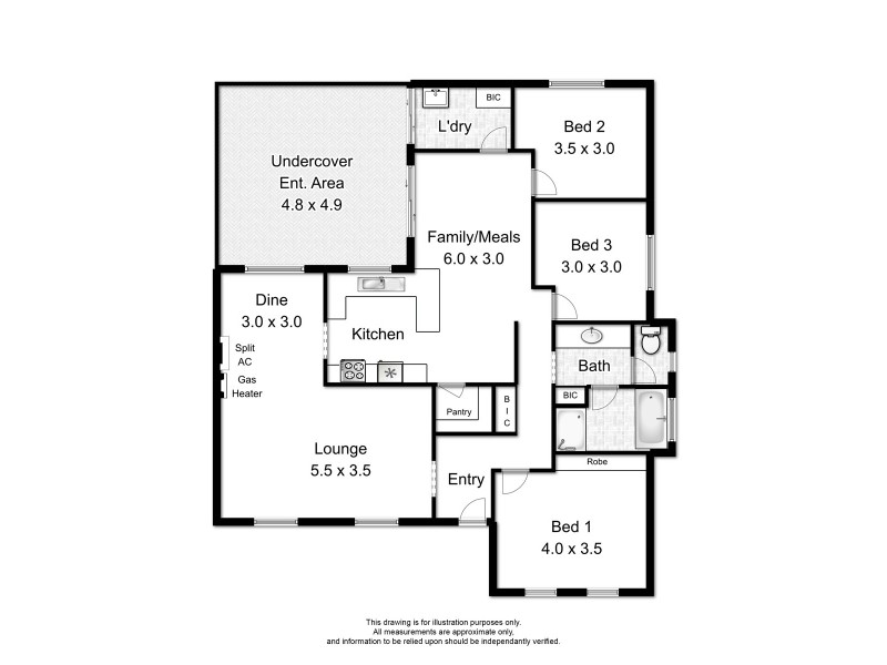 4 Cole Court, Morphett Vale SA 5162 Floorplan