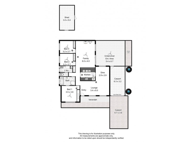 4 Dyson Road, Port Noarlunga SA 5167 Floorplan