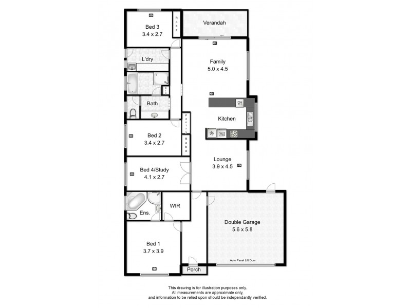 14 East Parkway, Andrews Farm SA 5114 Floorplan