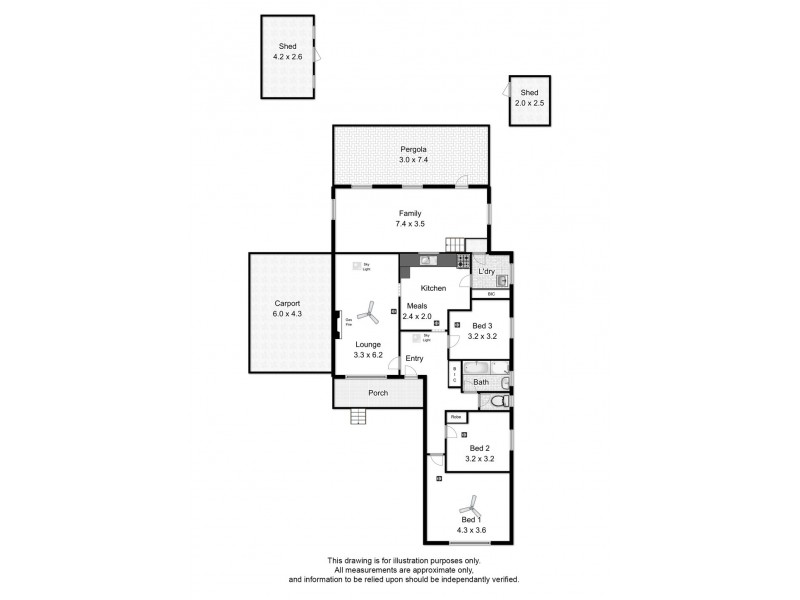 83 Yorktown Road, Elizabeth Park SA 5113 Floorplan