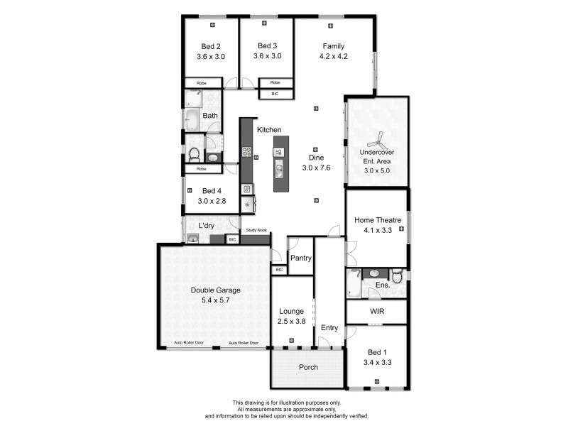 14 Scarlet Avenue, Munno Para SA 5115 Floorplan