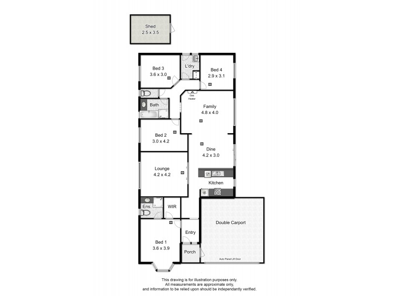 23 Trinity Court, Andrews Farm SA 5114 Floorplan