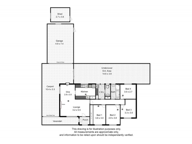 17 Atkinson Road, Elizabeth Downs SA 5113 Floorplan