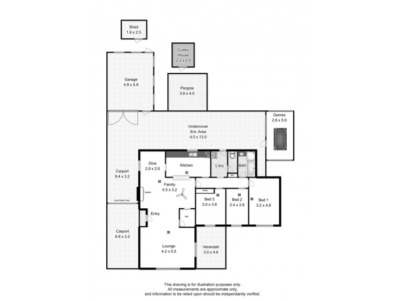 32 Chaddenwick Road, Elizabeth Vale SA 5112 Floorplan