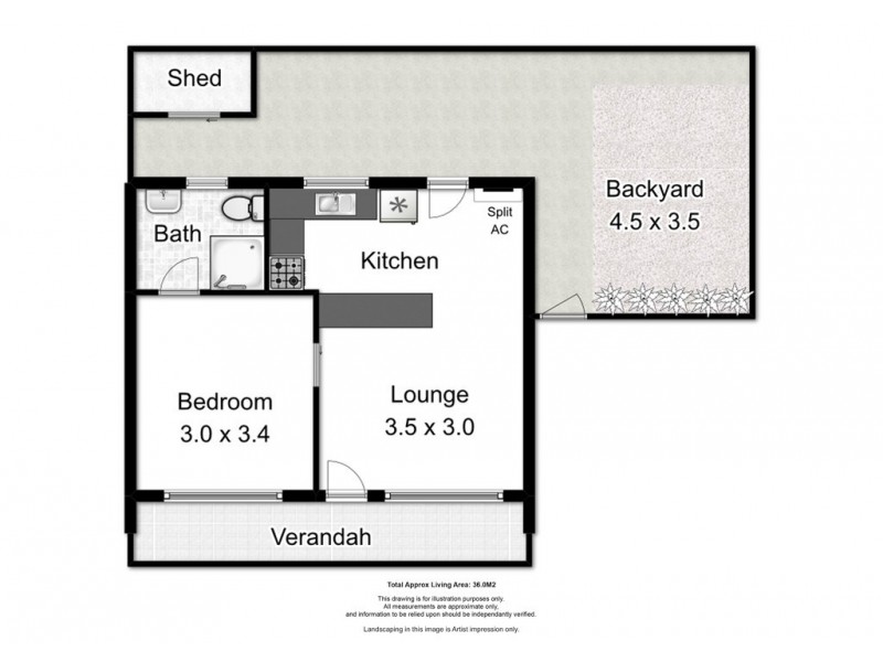 U1, 2-4 Atkell Avenue, Campbelltown SA 5074 Floorplan