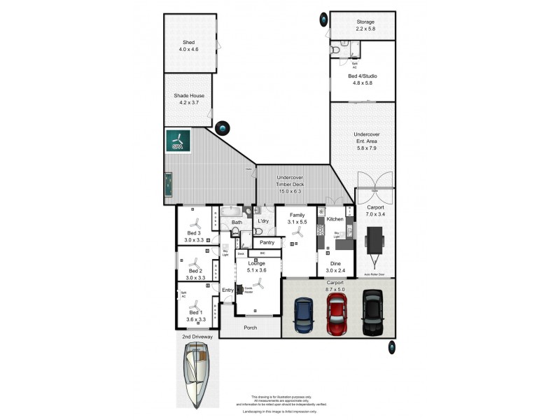 25 Hendrix Cres, Paralowie SA 5108 Floorplan