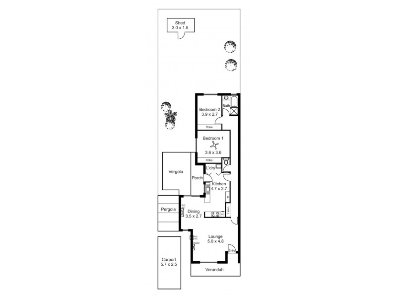 1/71 Hancock Rd, Tea Tree Gully SA 5091 Floorplan