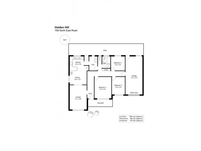 708 North East Road, Holden Hill SA 5088 Floorplan