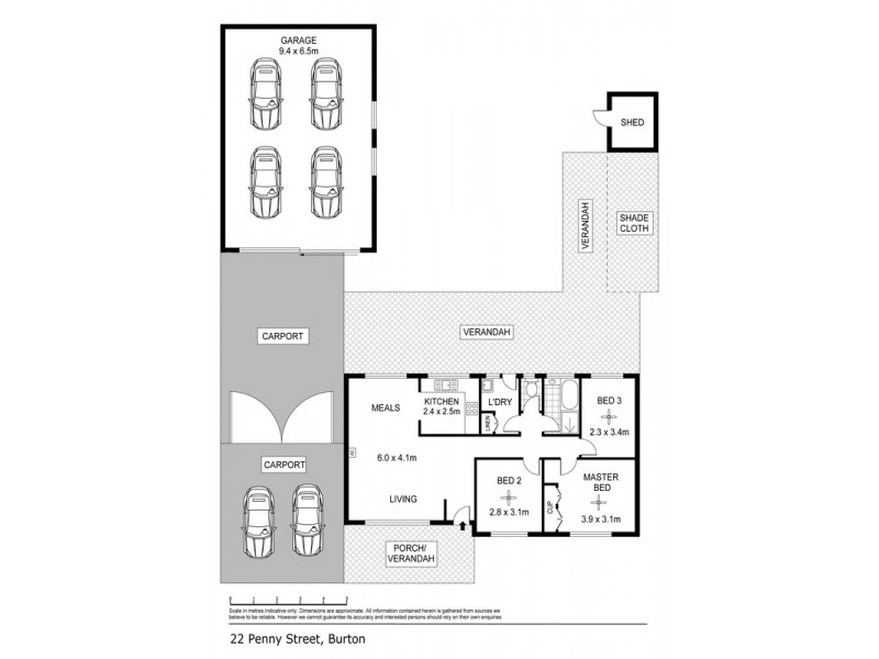 22 Penny St, Burton SA 5110 Floorplan