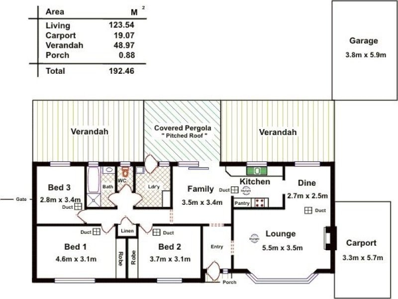 62 The Grove Way, Salisbury Heights SA 5109 Floorplan