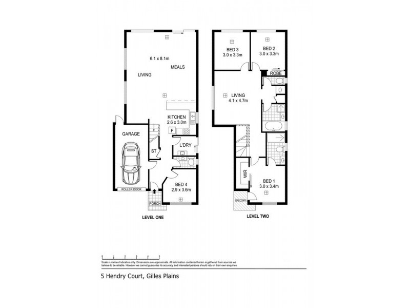 5 Hendry Court, Gilles Plains SA 5086 Floorplan