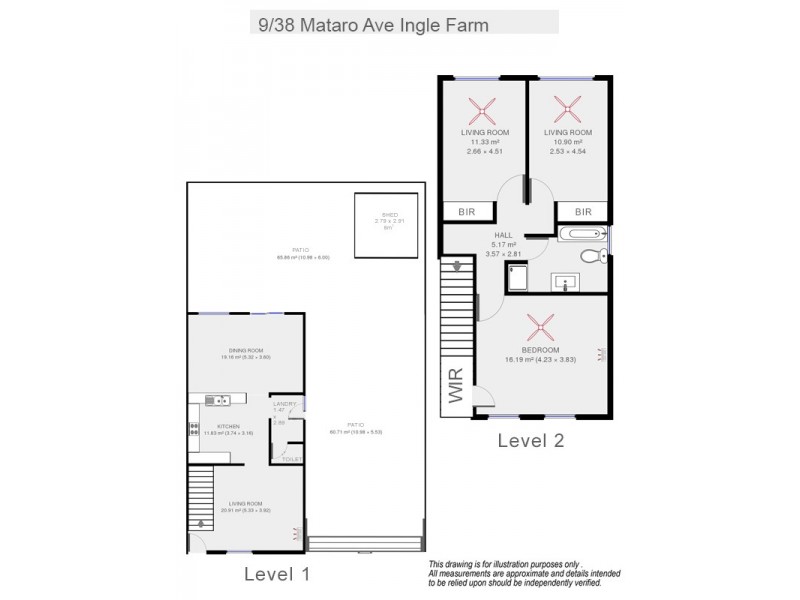 9 -38 MATARO AVENUE, Ingle Farm SA 5098 Floorplan