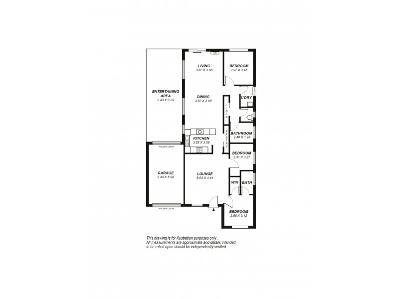 38 Wattlebird Drive, Burton SA 5110 Floorplan