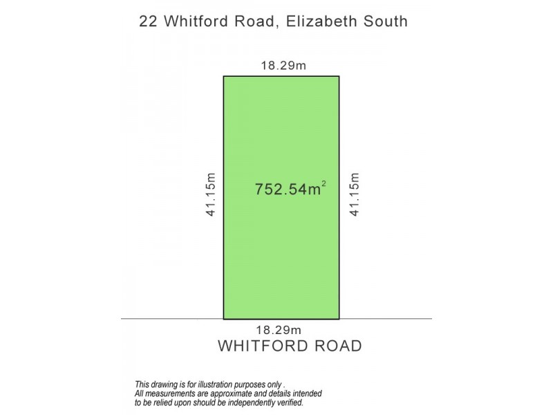 22 Whitford Road, Elizabeth South SA 5112 Floorplan