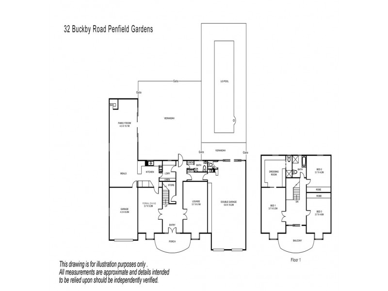 32 Buckby Road, Penfield Gardens SA 5121 Floorplan