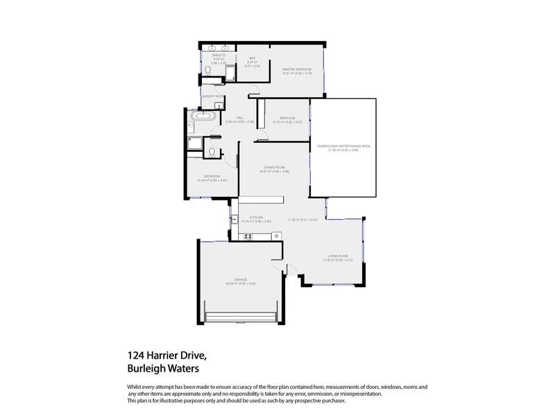 124 Harrier Drive, Burleigh Waters QLD 4220 Floorplan