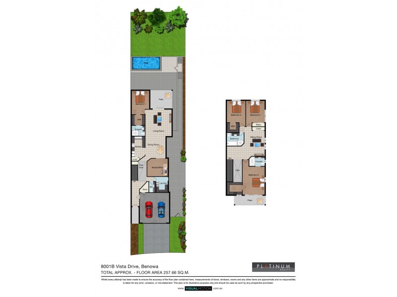 8001B Vista Drive, Benowa QLD 4217 Floorplan