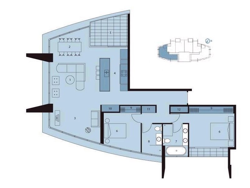 Surfers Paradise QLD 4217 Floorplan