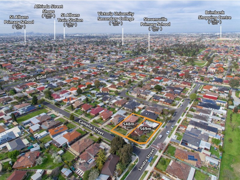 13 and 15 CAMELIA STREET, Kings Park VIC 3021