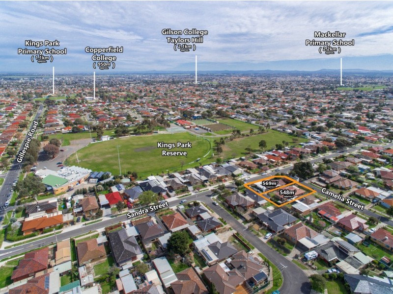13 and 15 CAMELIA STREET, Kings Park VIC 3021