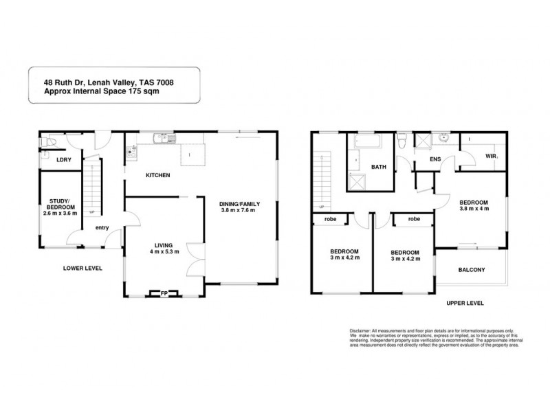 48 Ruth Drive, Lenah Valley TAS 7008 Floorplan