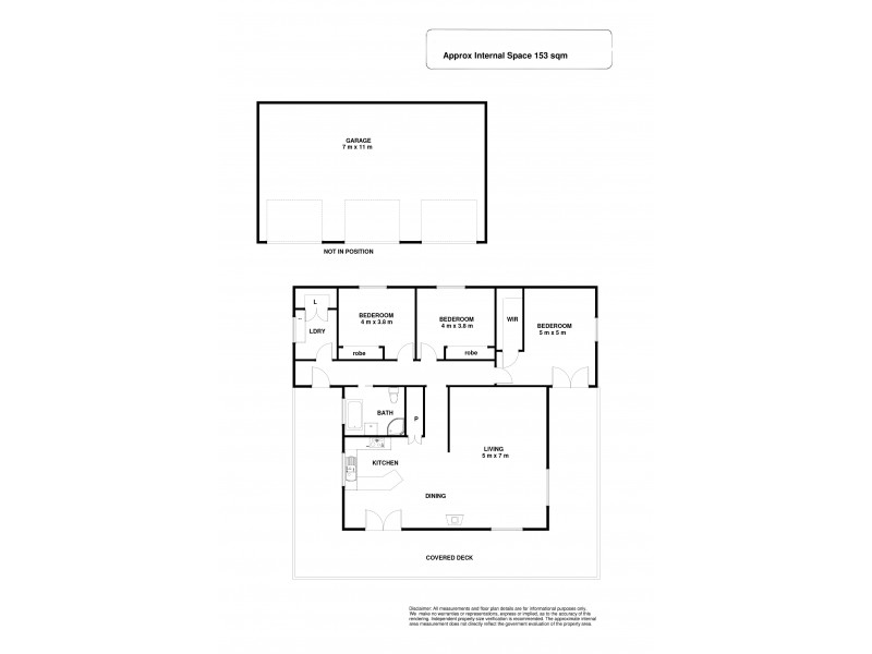 201 Springvale Road, Campania TAS 7026 Floorplan