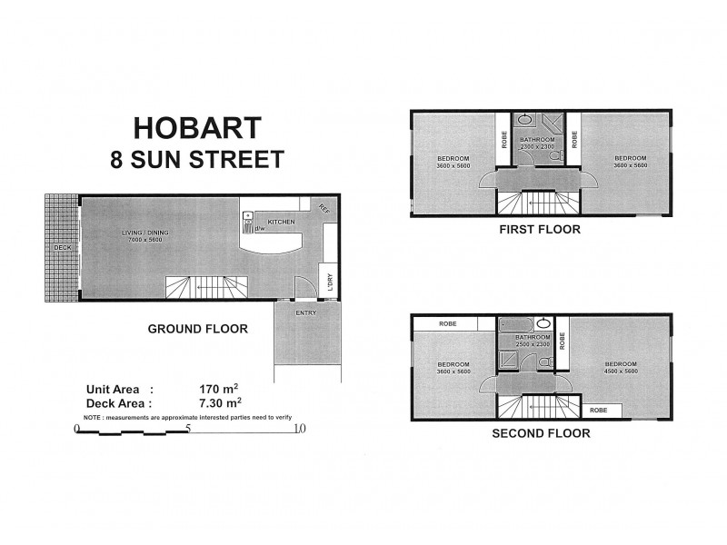 8 Sun Street, Hobart TAS 7000 Floorplan
