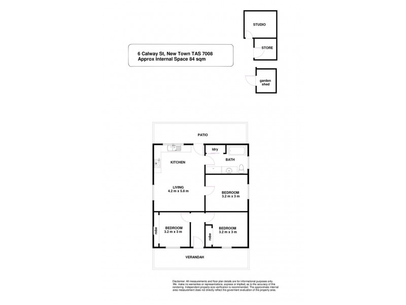 6 Calway Street, New Town TAS 7008 Floorplan