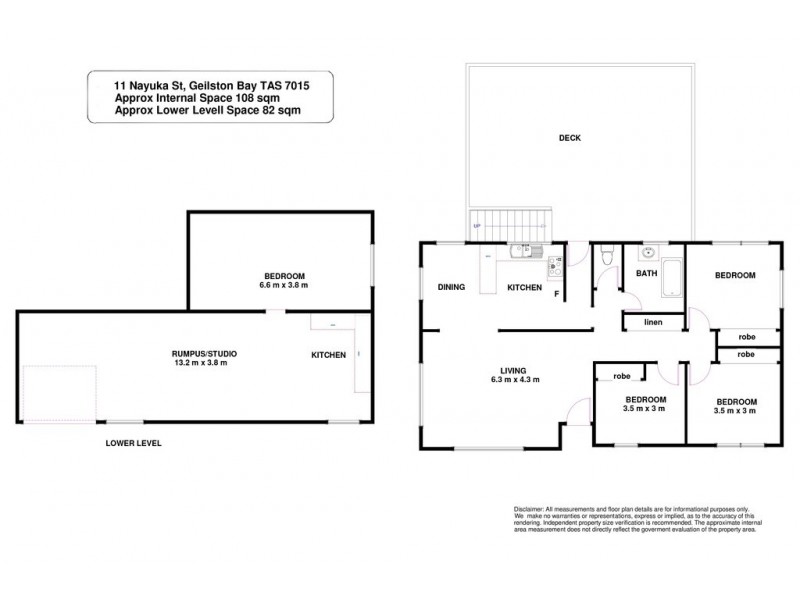 11 Nayuka Street, Geilston Bay TAS 7015 Floorplan