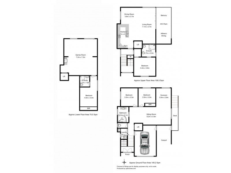 1/441 Nelson Road, Mount Nelson TAS 7007 Floorplan
