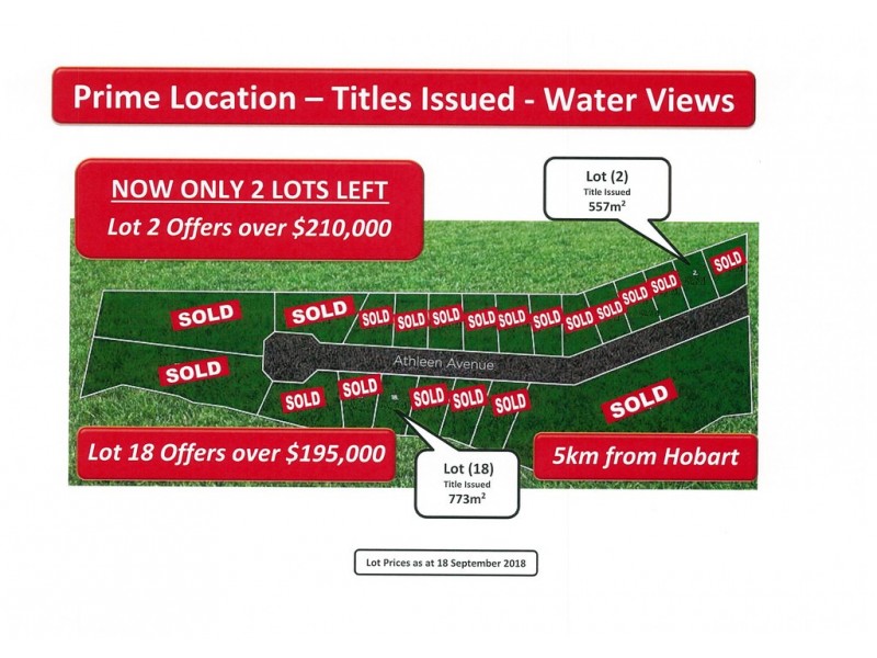 Lots, 62 Athleen Avenue, Lenah Valley TAS 7008