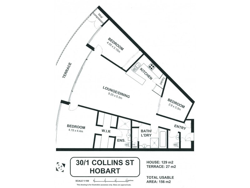 30/1 Collins Street, Hobart TAS 7000