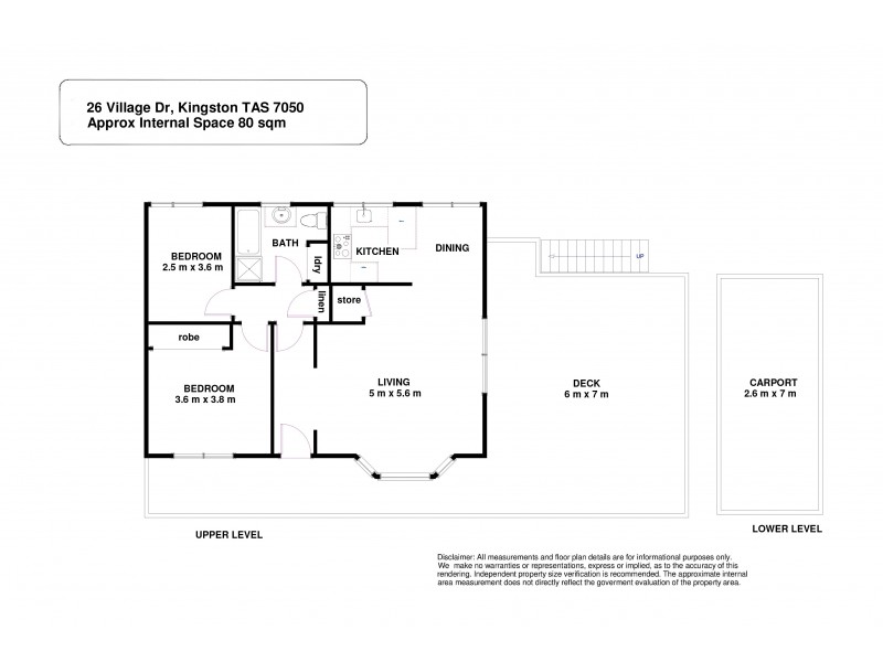 26 Village Drive, Kingston TAS 7050 Floorplan