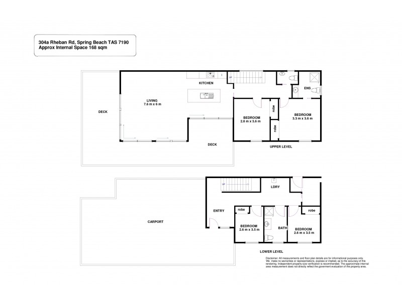 304A Rheban Road, Spring Beach TAS 7190 Floorplan