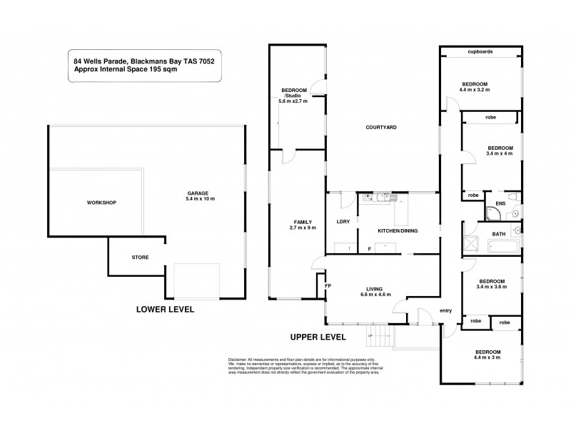 84 Wells Parade, Blackmans Bay TAS 7052 Floorplan