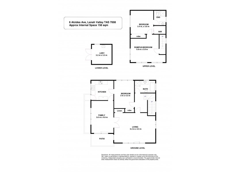 6 Alcides Avenue, Lenah Valley TAS 7008 Floorplan