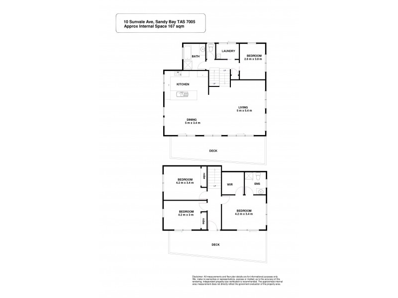 10 Sunvale Avenue, Sandy Bay TAS 7005 Floorplan