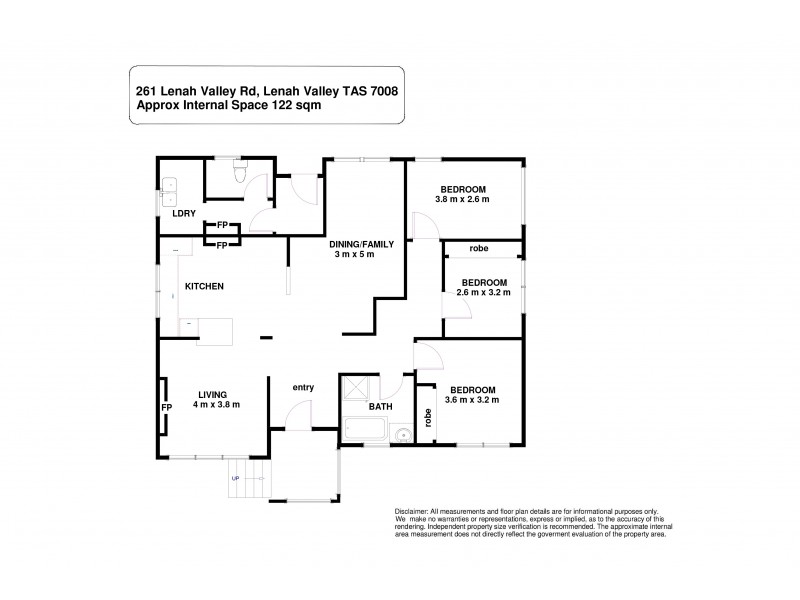261 Lenah Valley Road, Lenah Valley TAS 7008 Floorplan