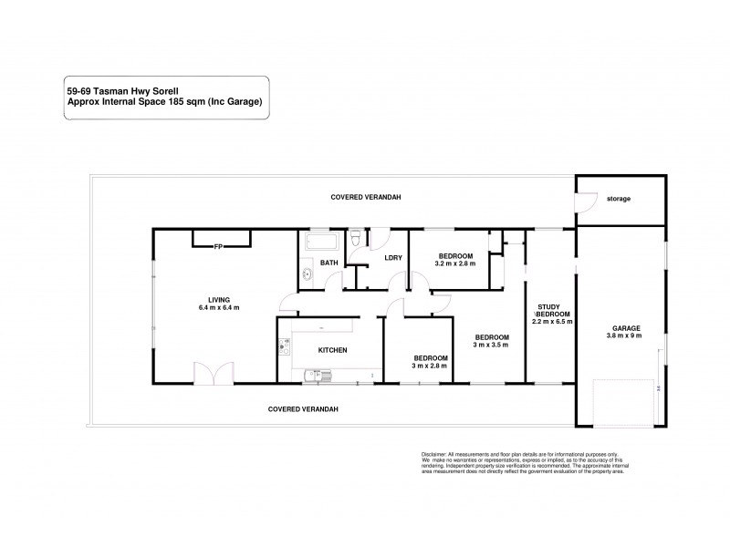 59-61 Tasman Highway, Sorell TAS 7172 Floorplan
