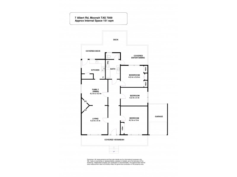 7 Albert Road, Moonah TAS 7009 Floorplan