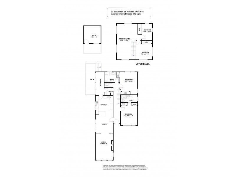 22 Banjorrah Street, Howrah TAS 7018 Floorplan