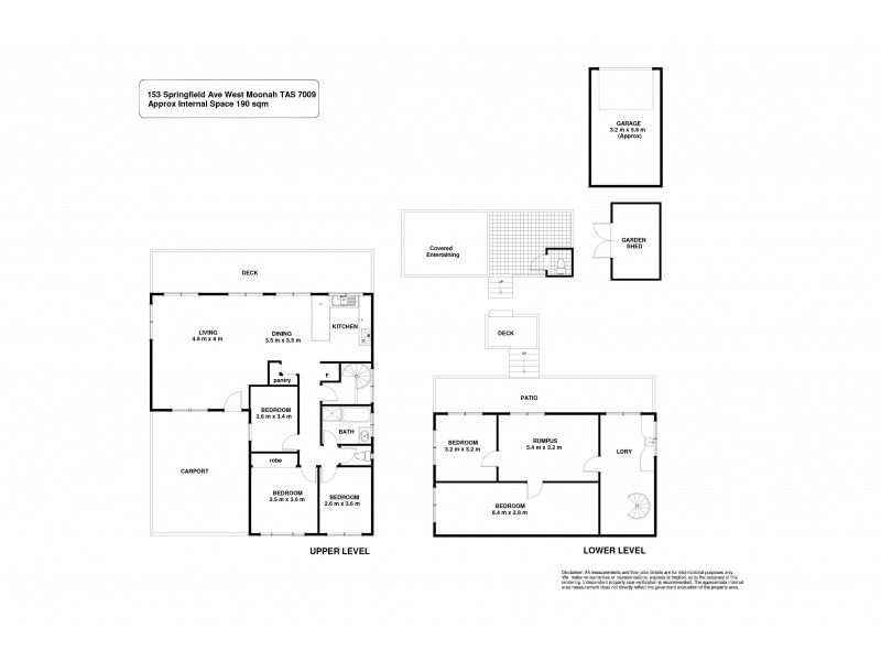 153 Springfield Avenue, West Moonah TAS 7009 Floorplan