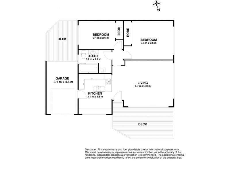 Lindisfarne TAS 7015 Floorplan