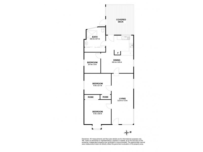 New Town TAS 7008 Floorplan